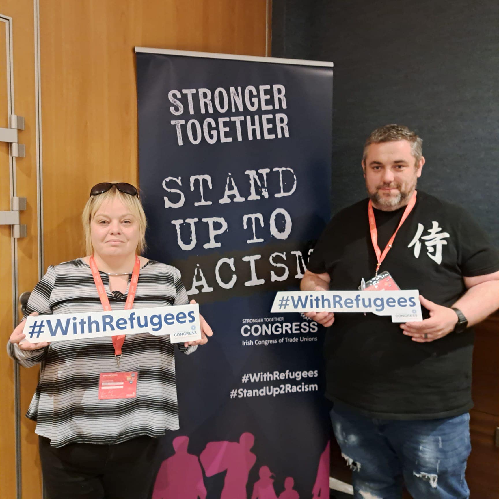 PCS Union - Solidarity to Cathy and Tiarnan who are...