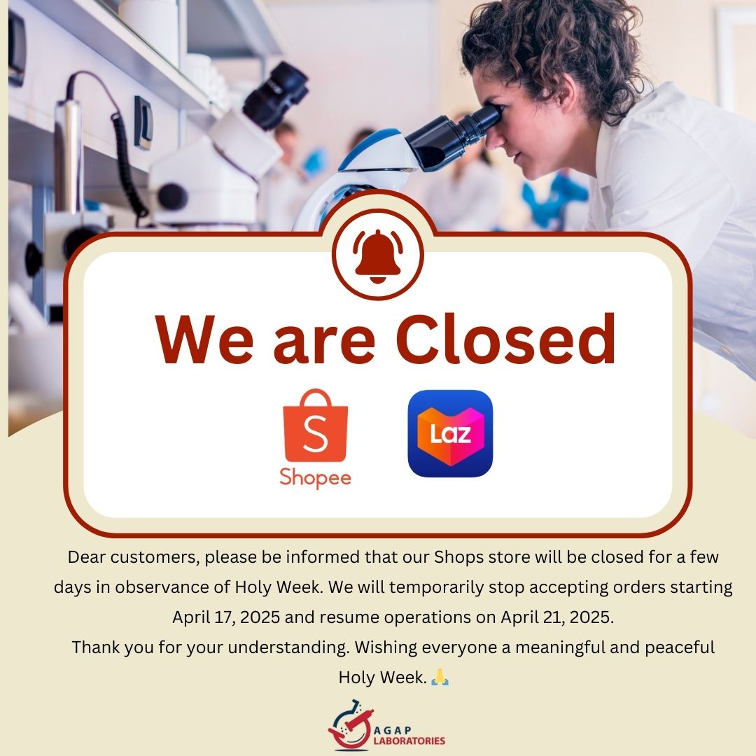 AGAP - ⛔ SHOP CLOSURE NOTICE ⛔ In observance of Holy Week, our Shops ...