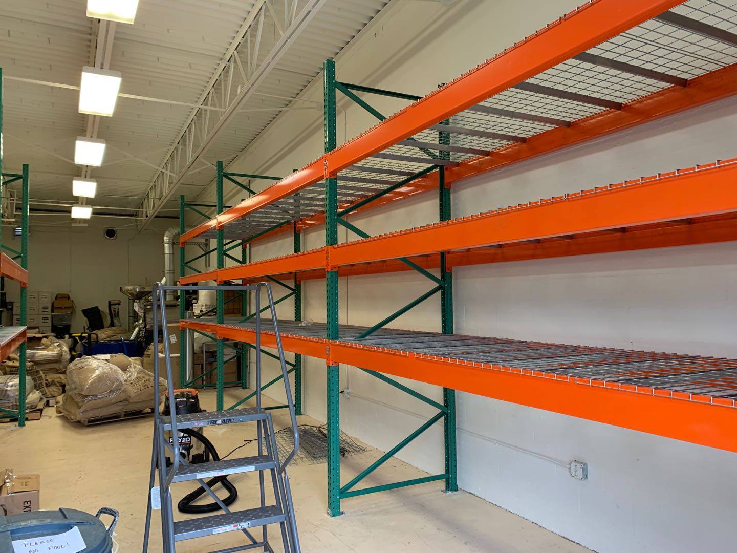 Pallet Rack Frame Beam Wire Deck... - World of Racks Corp.