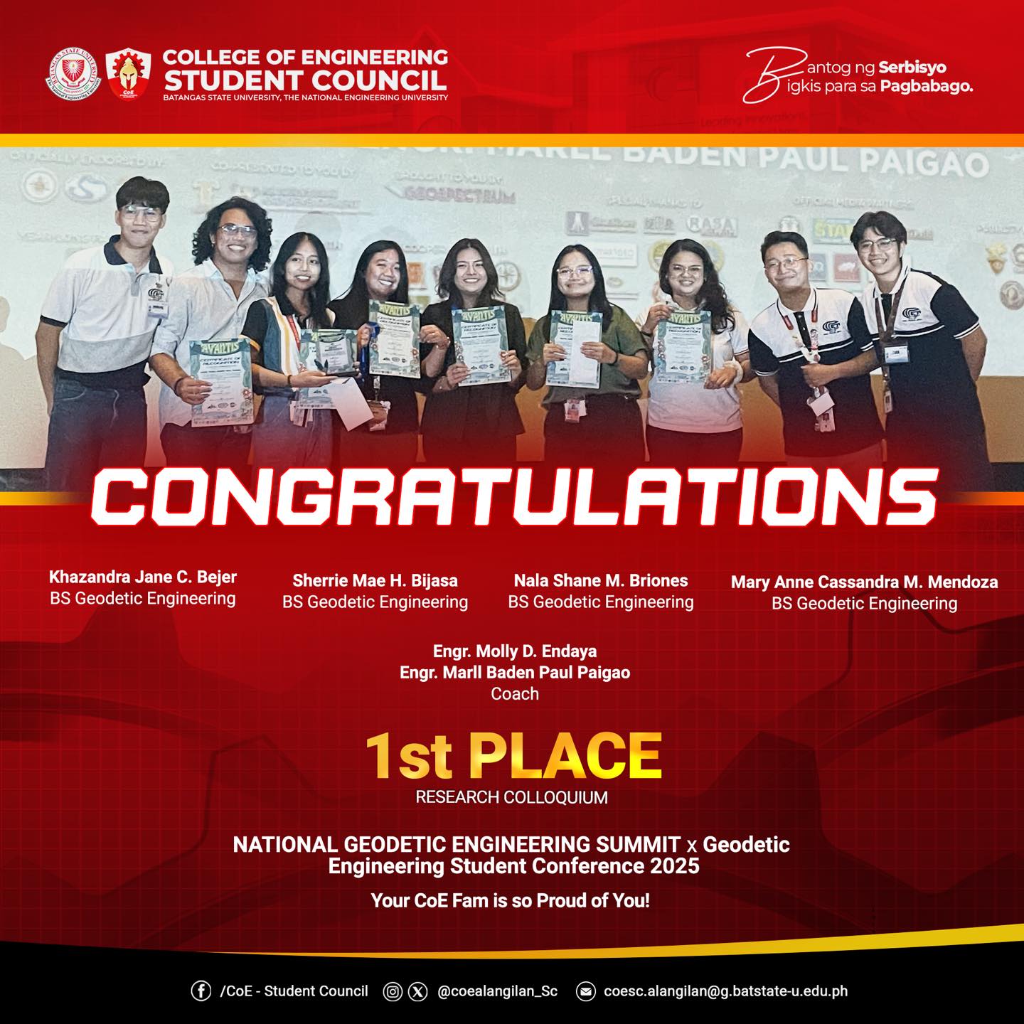 College of... - College of Engineering Student Council