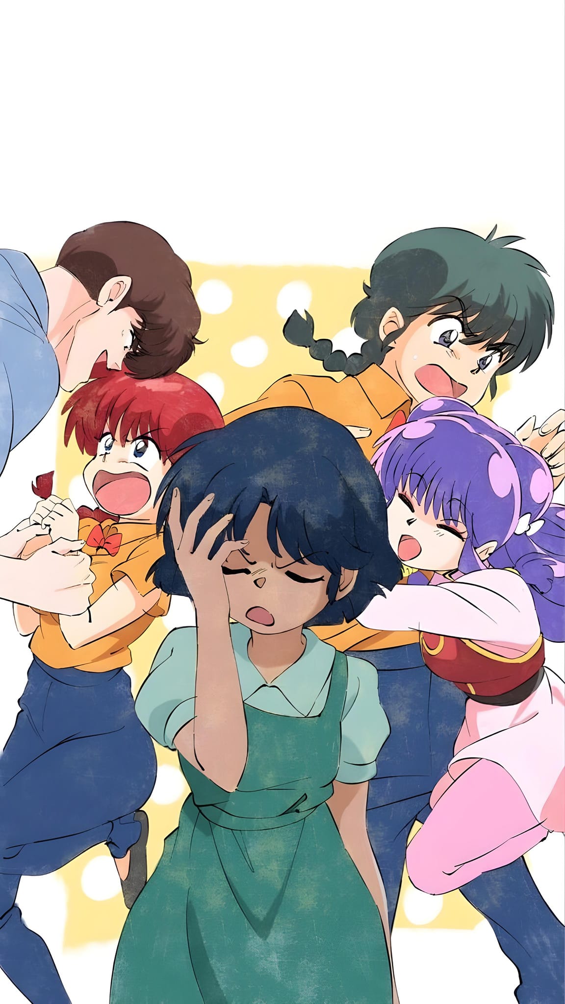 Ranma 1/2 - La historia de su vida 😂😂 #ranko #ranma12...