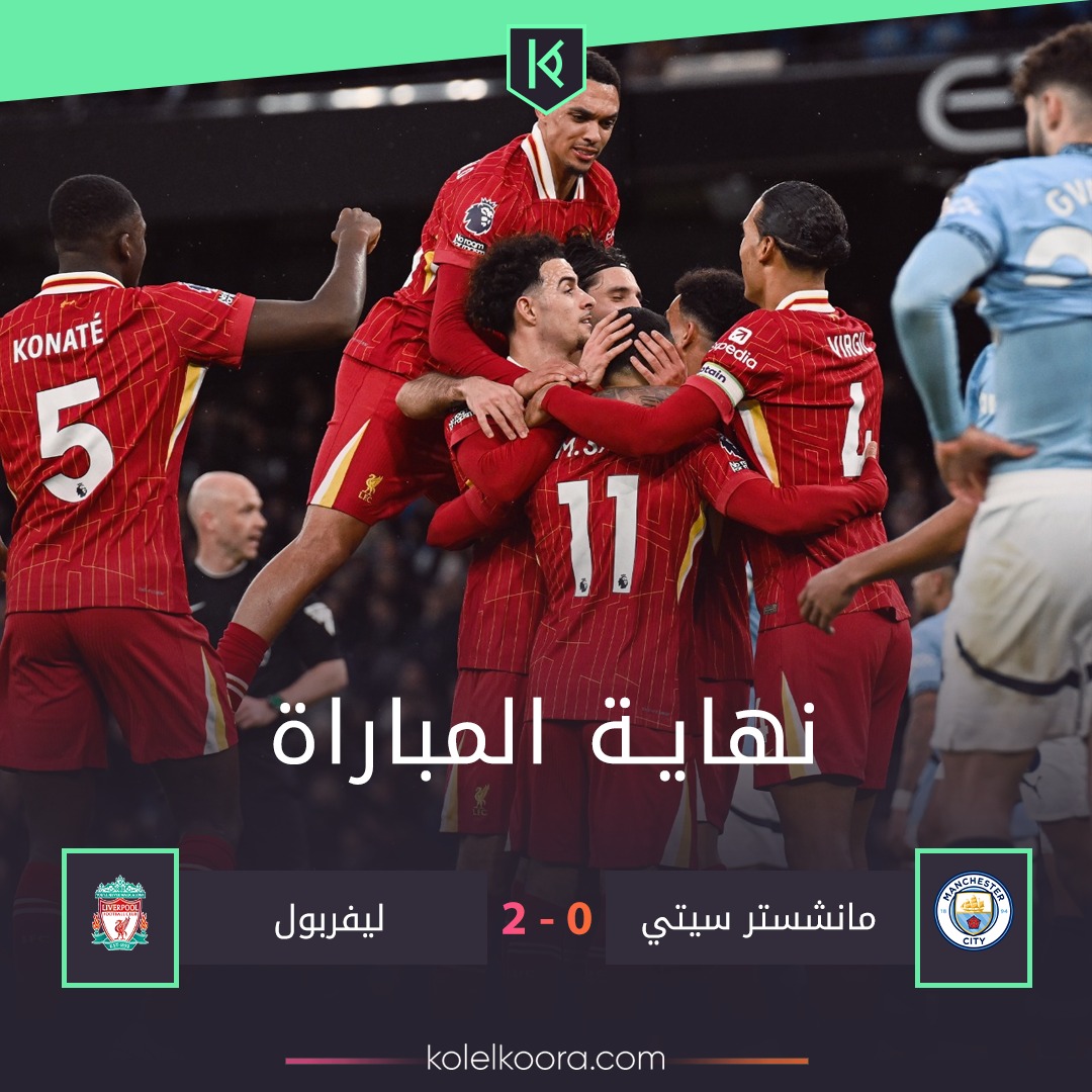 Kol ElKoora - بهدف وأسيست لـ محمد صلاح.. ليفربول يفوز على مانشستر سيتي ...