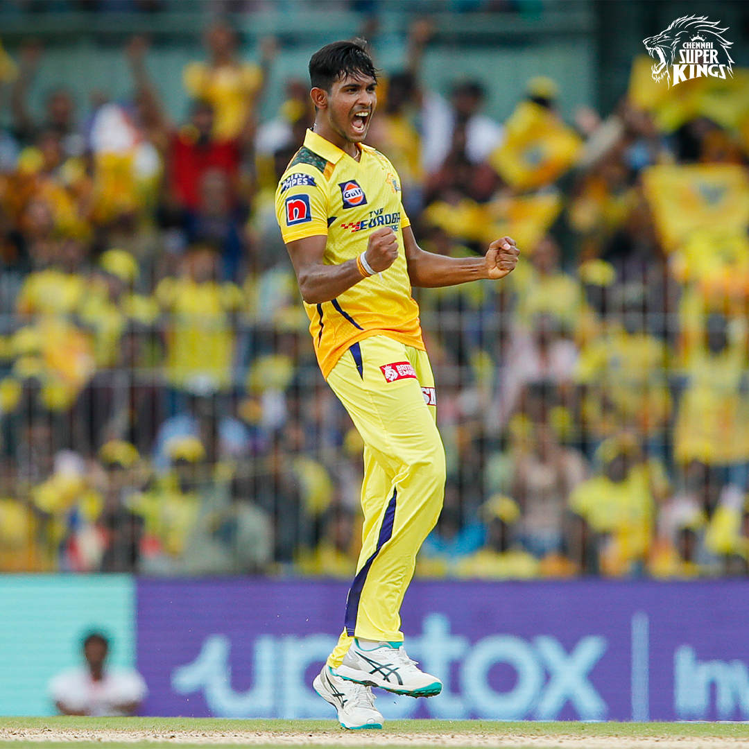 Chennai Super Kings - The Matheesha ROAR! #CSKvMI #WhistlePodu #Yellove ...