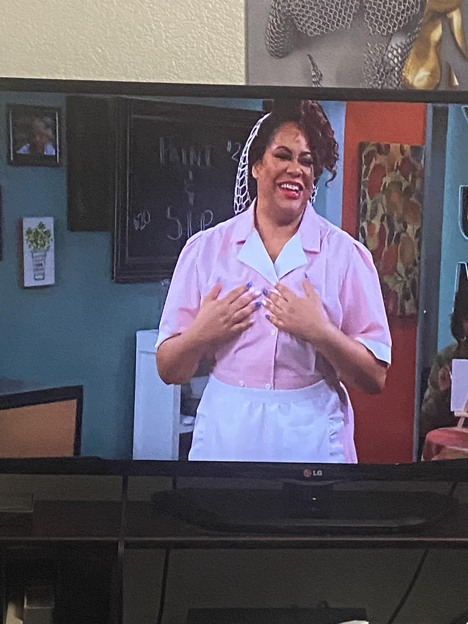 I'm watching this show called “In the Cut” and look who's on here