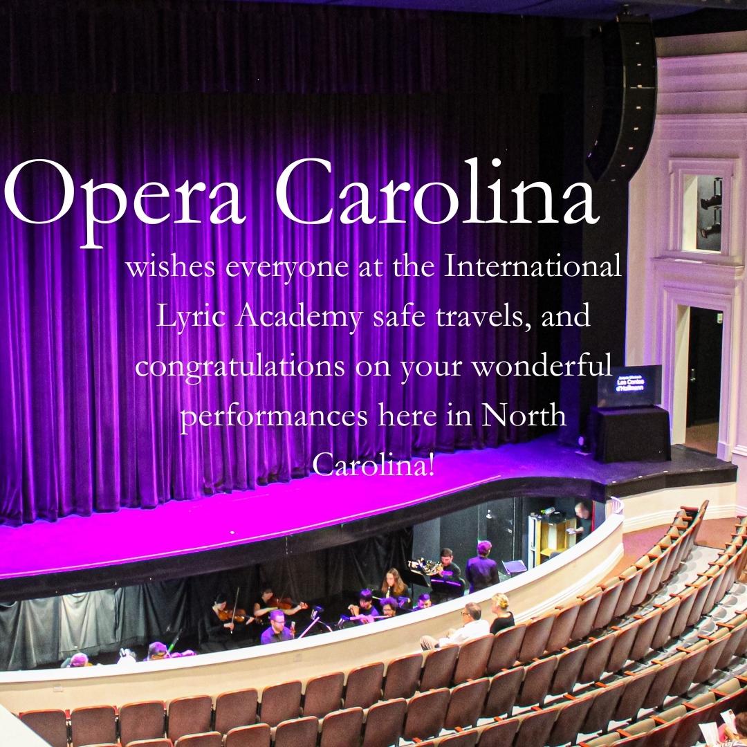 Opera Carolina - Congratulations to the International...