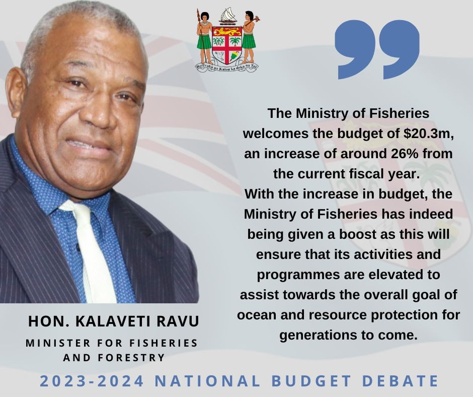 Minister for Fisheries and... - Ministry of Fisheries, Fiji | Facebook