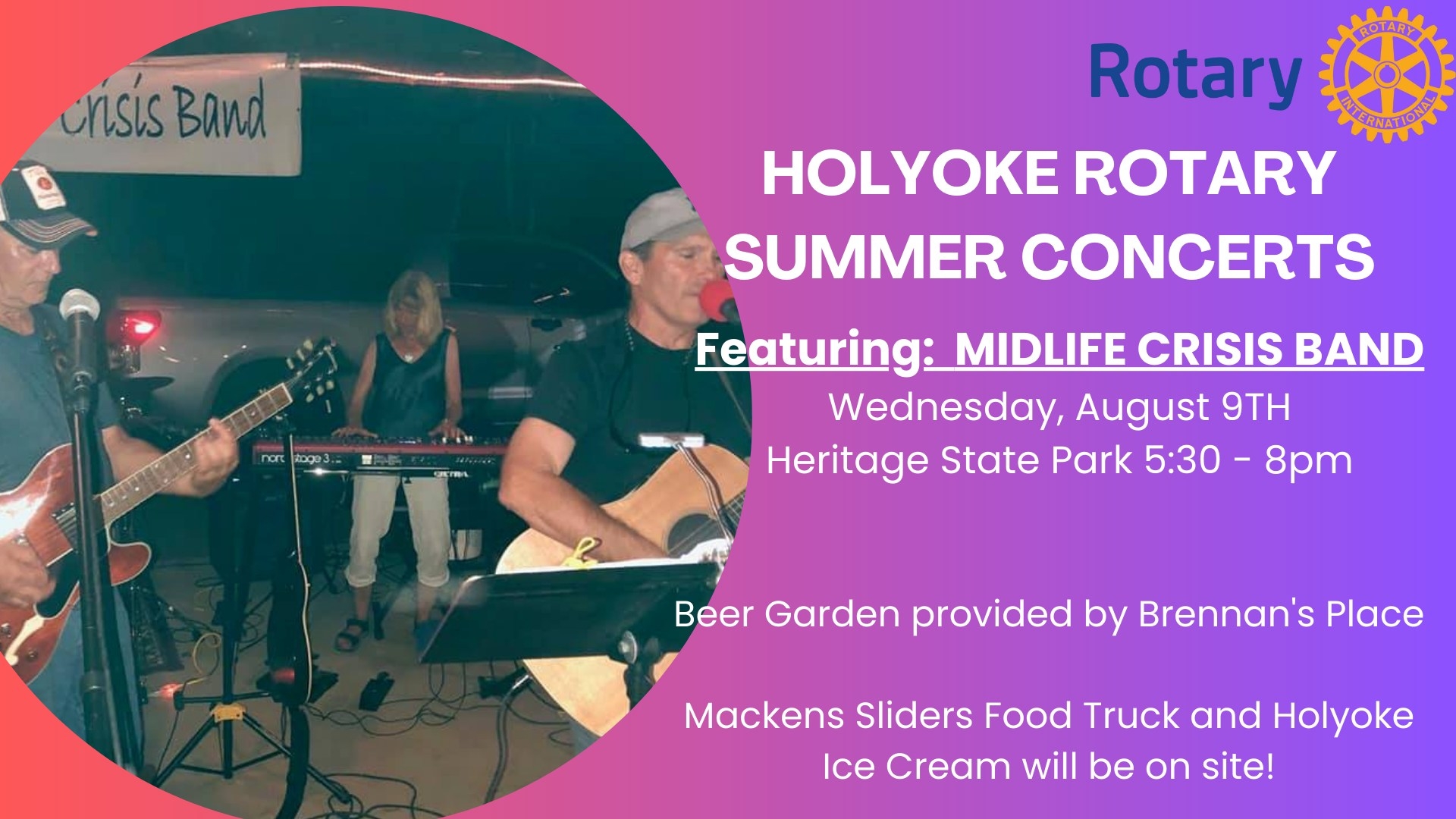Holyoke Rotary Summer Concerts Holyoke MA
