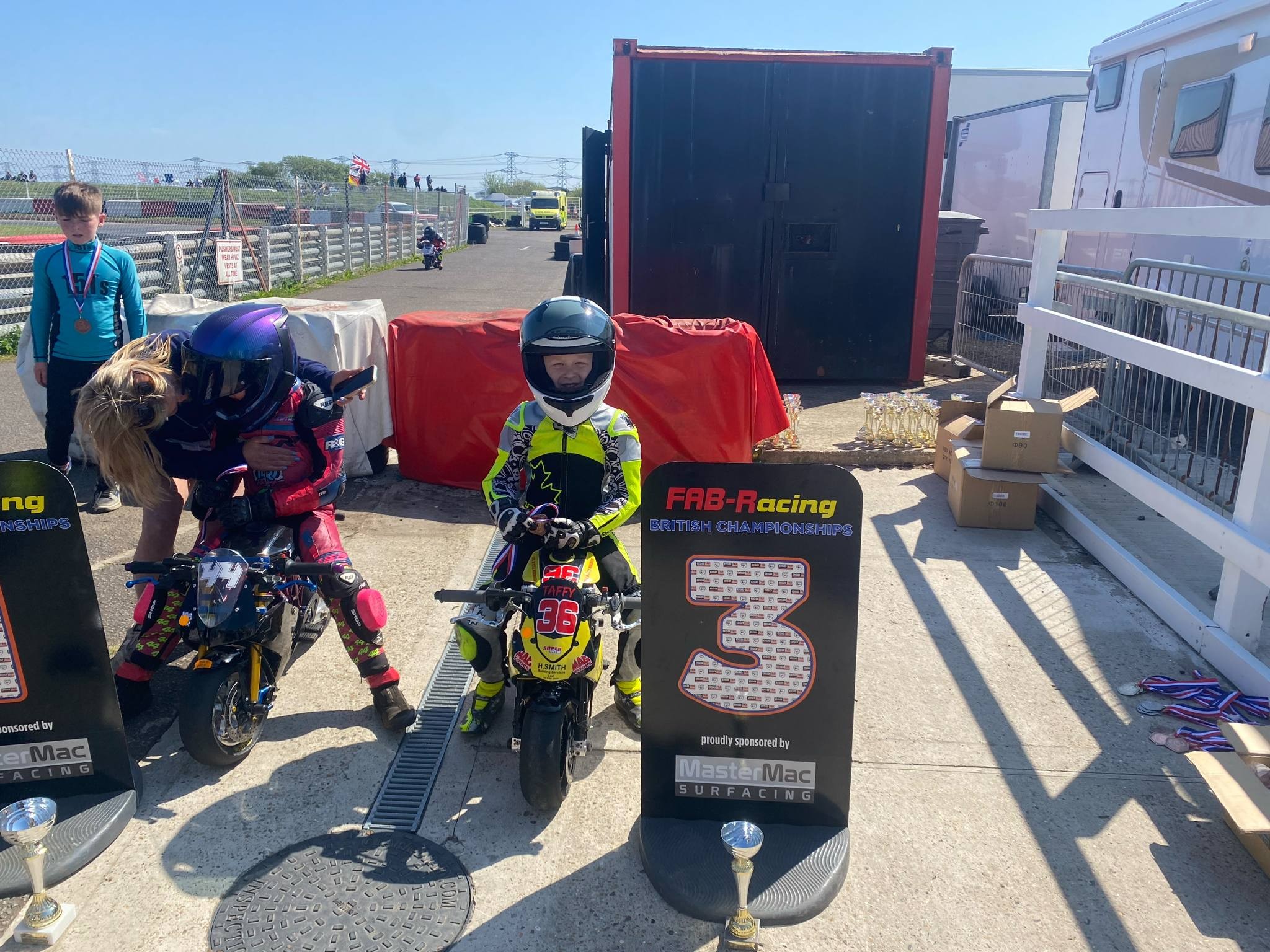 Grassroots - It was a first ever podiums for Noah Barfoot in the FAB ...