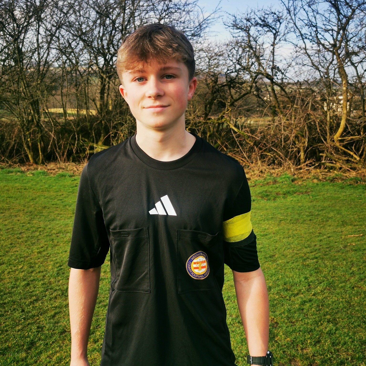 Kent - REFEREE: George has been refereeing for local teams and had his ...
