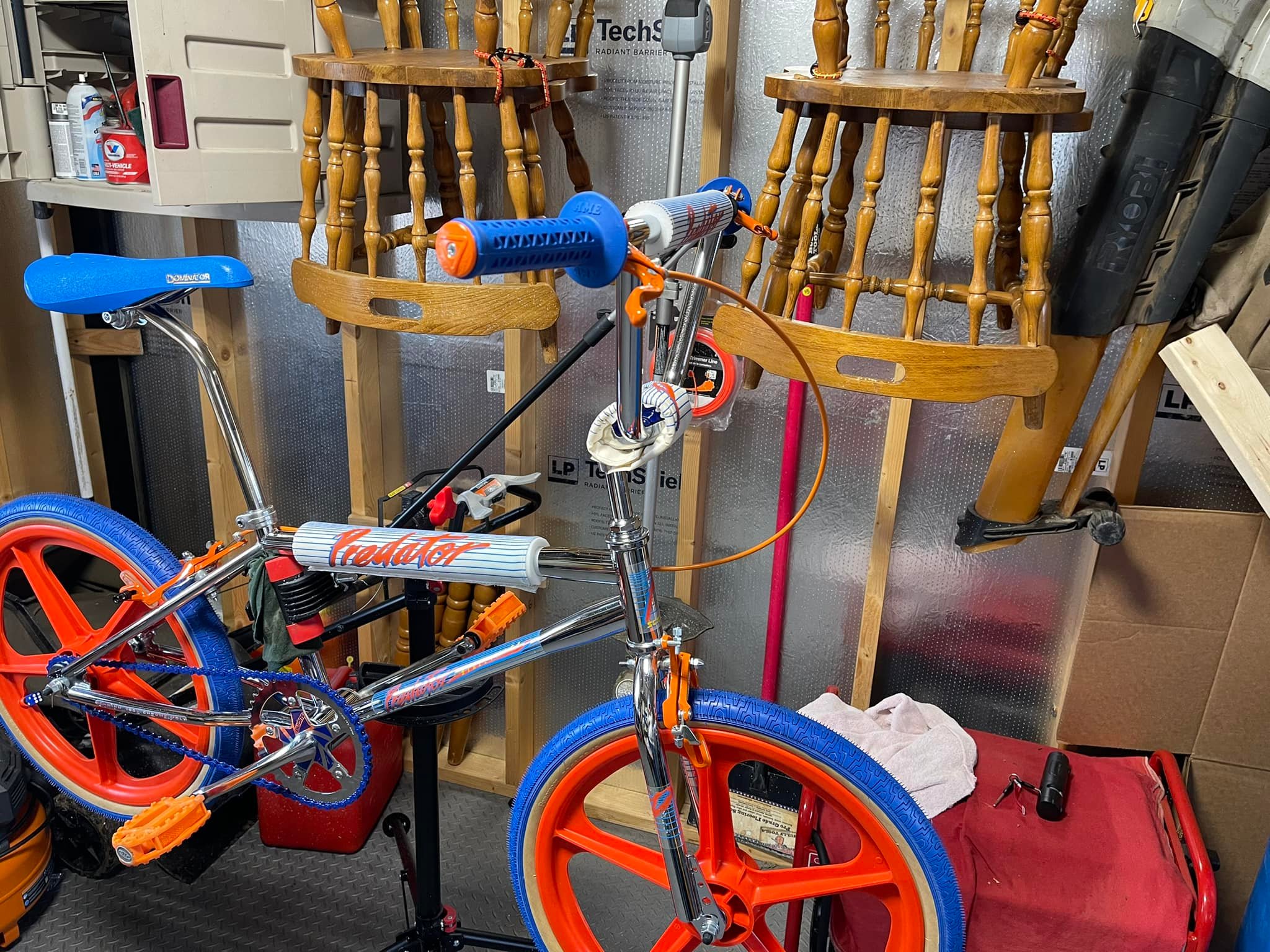 Doing some messing around with grips in my 86 schwinn predator