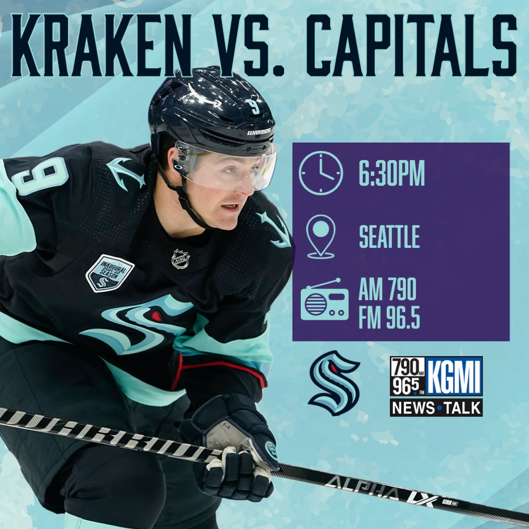 KPUG 1170 - The Kraken host the Capitals tonight at 7pm on... | Facebook
