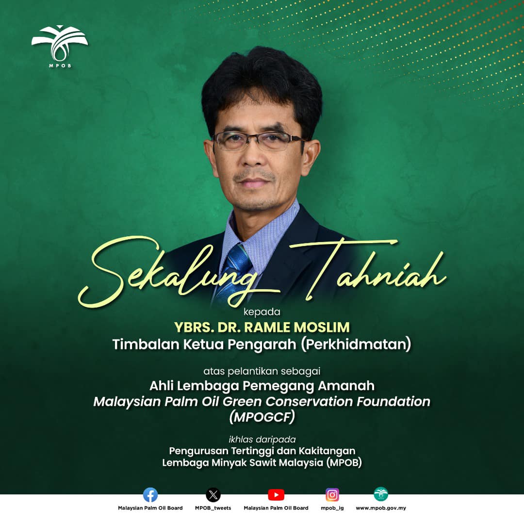 📌 Baru-baru ini... - Malaysian Palm Oil Board - MPOB