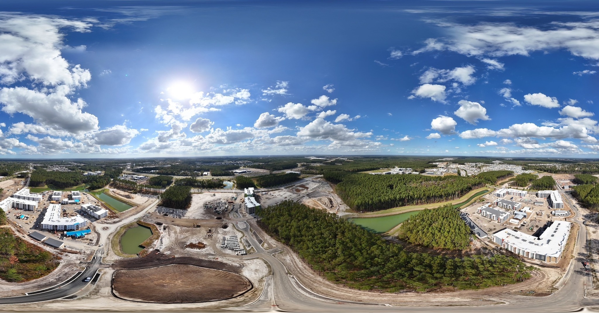 Downtown - A bird's eye view of how Downtown Nexton is shaping up! 🦅 ...