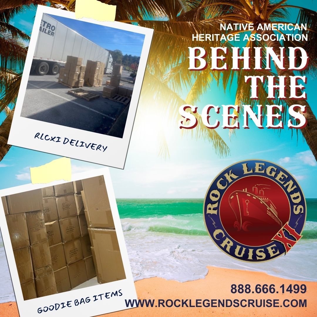 Rock - Behind the scenes at the Rock Legends Cruise we are getting in ...