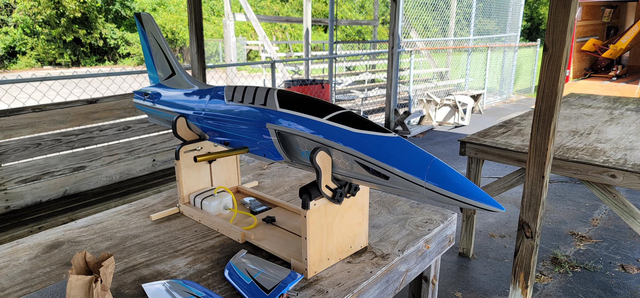Taiyo jet fighter aero added to Tyco RC 80s lineup