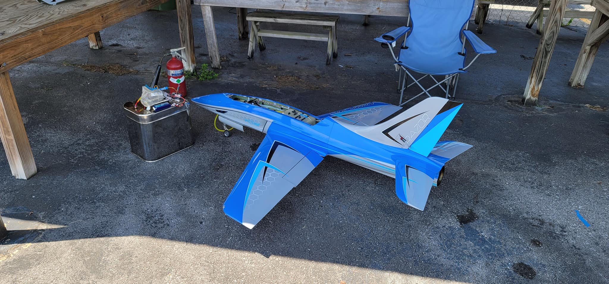Taiyo jet fighter aero added to Tyco RC 80s lineup