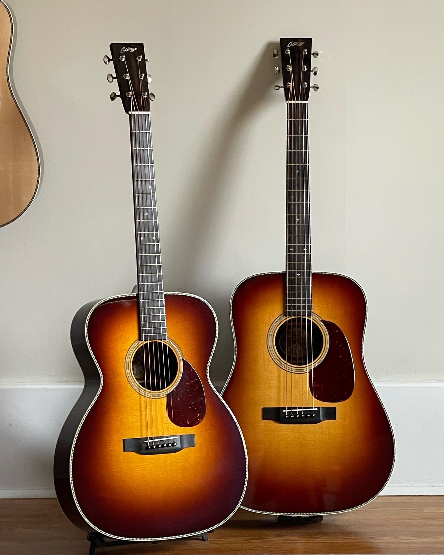 Collings OM-2H 1993年製　ラッカー期　Martin OM-28 Collings OM2H guitar comparison with Martin Eric Clapton model