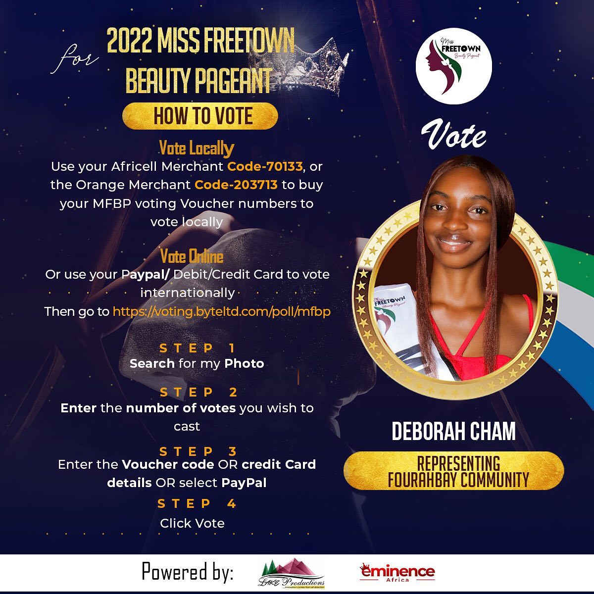 Miss Freetown Beauty Pageant - Sierra Leone Limited - HAVE YOUR SAY ...