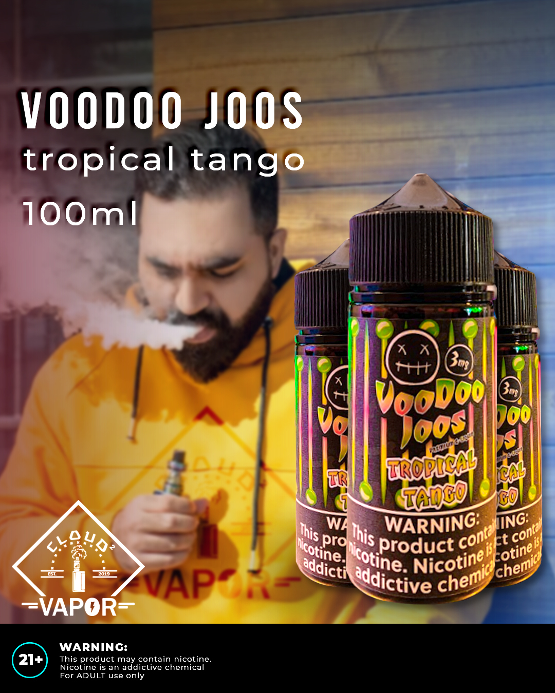 voodoo joos vape juice Cloud2 Vapor (@cloud2vapor) • Facebook Flavour:Blue Raspberry Cherry nic Menthol Eucalyptol CBD Disposable