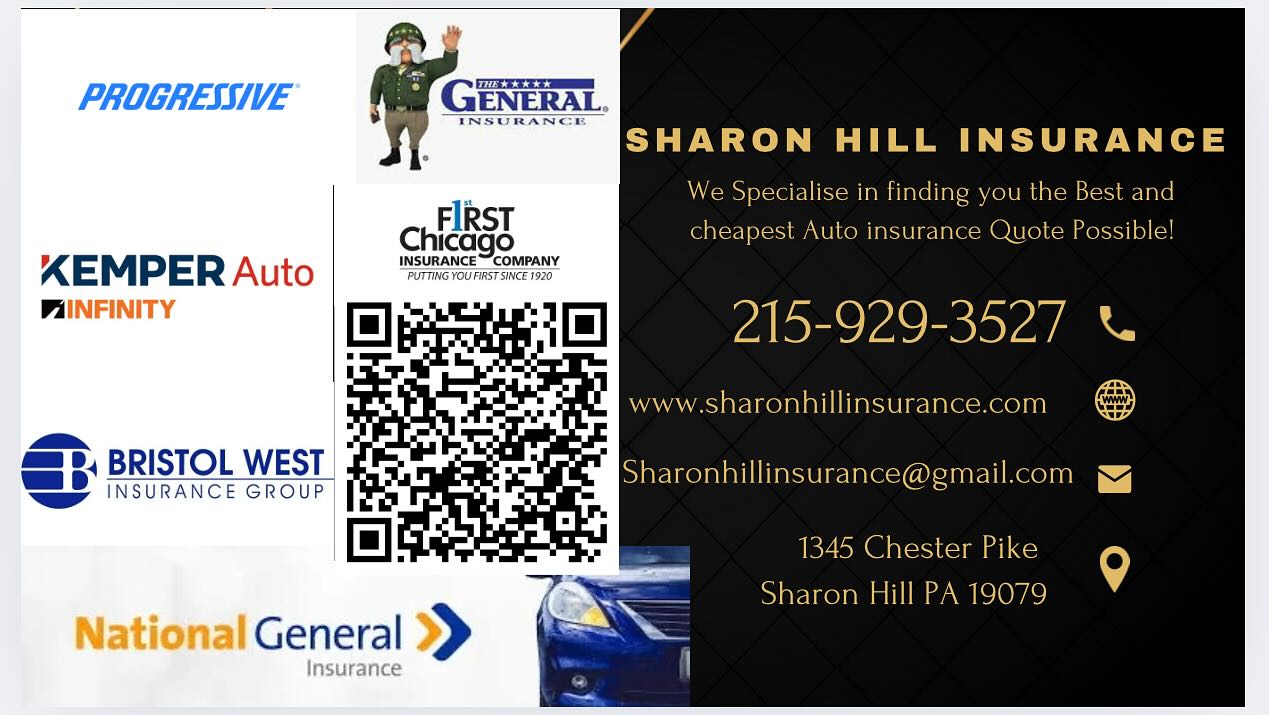 Sharon Hill Insurance | Bristol PA