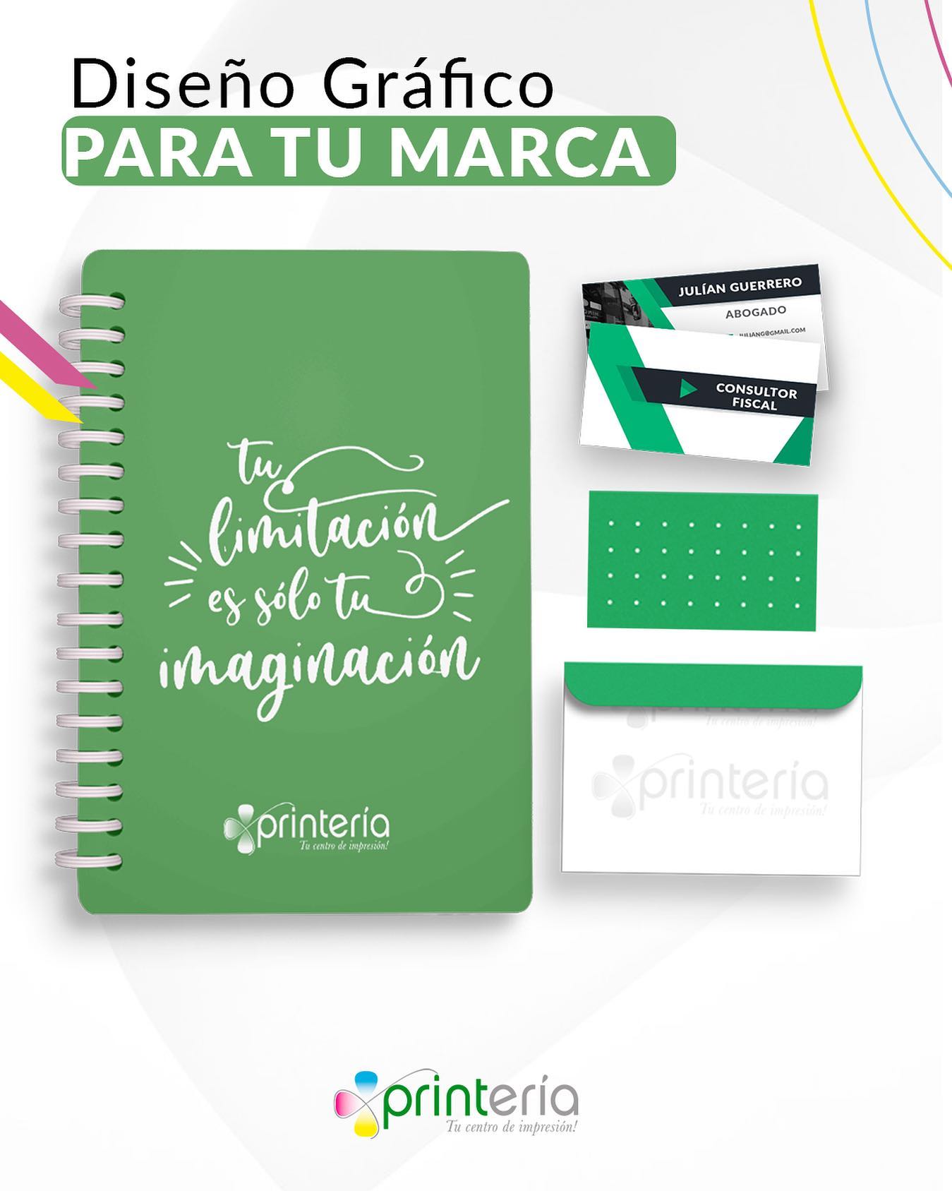 Printeria - ¡Diseña tu línea gráfica completa!😍 Con... | Facebook