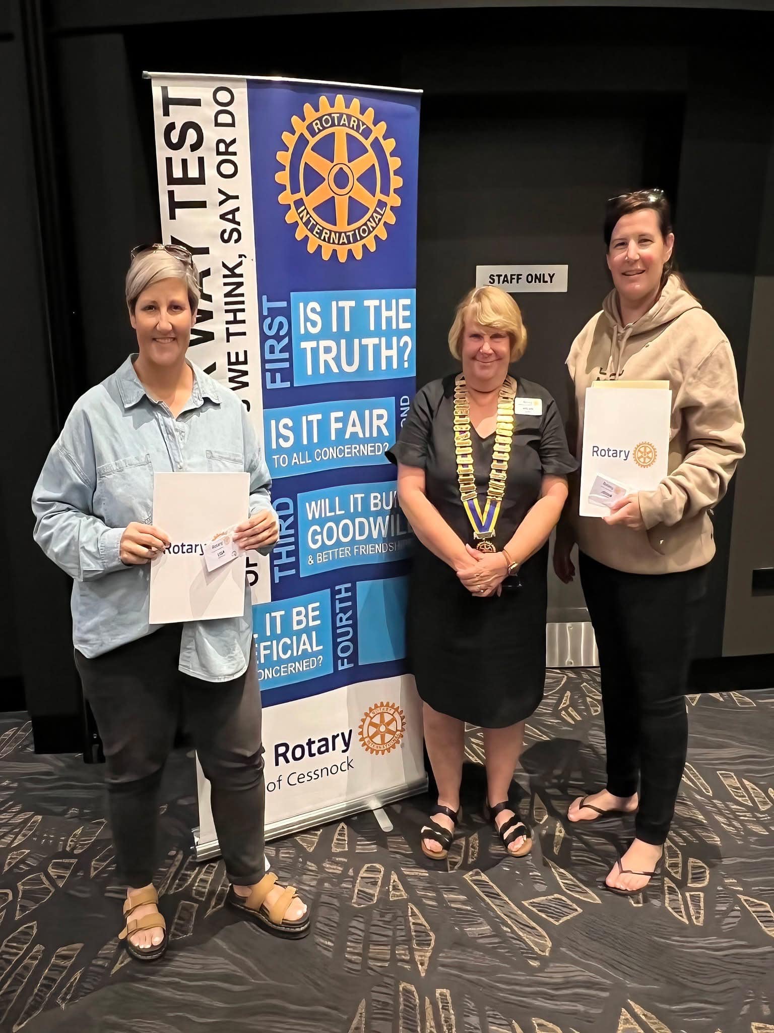 Rotary Club of Cessnock - TWO NEW CESSNOCK ROTARY MEMBERS We are ...