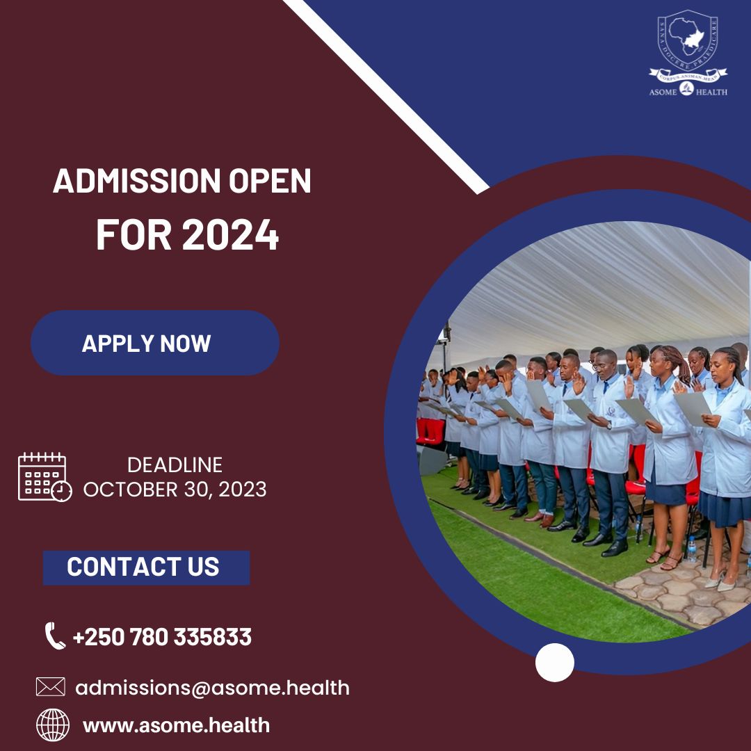 Adventist - admission is open for 2024 apply now #Asome | Facebook
