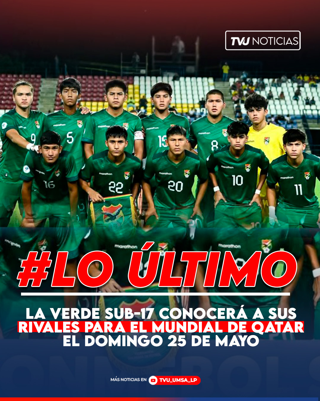 TVU UMSA LP - ¡Bolivia conocerá a sus rivales en el... | Facebook