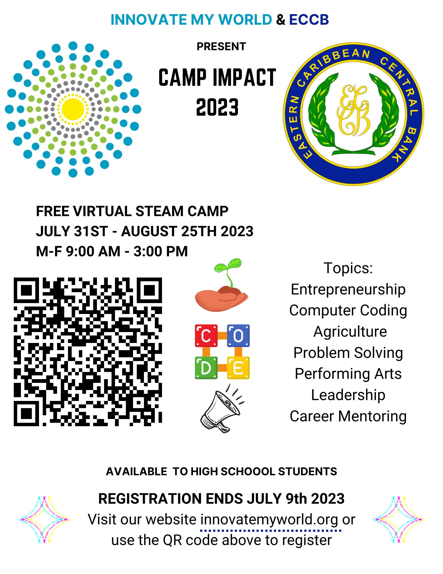 One News SVG - The ECCB-sponsored virtual Summer 2023 STEM... | Facebook