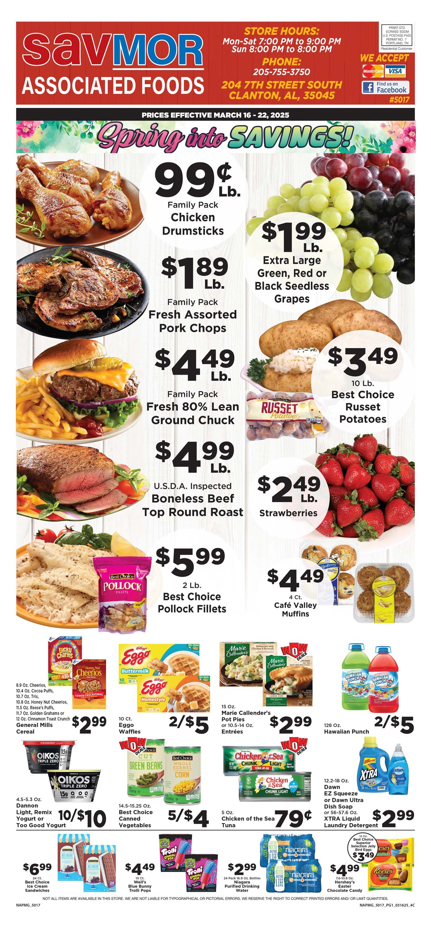 SavMor Associated Foods Clanton | Clanton AL
