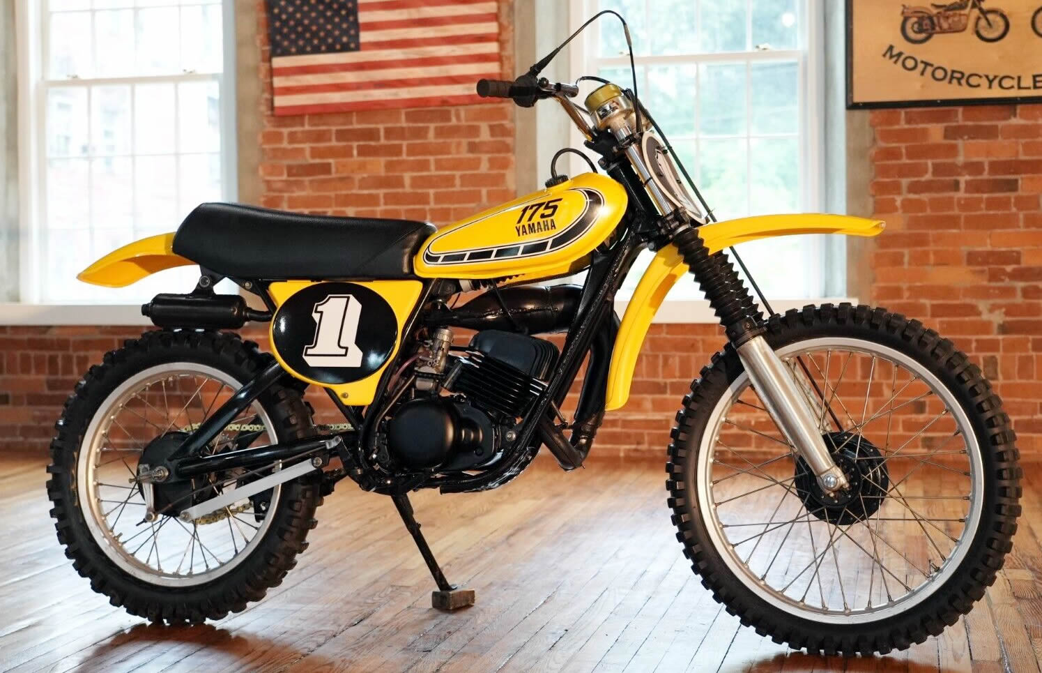 Original 44's 1976 Yamaha YZ175 is the Bike of the Day. We love