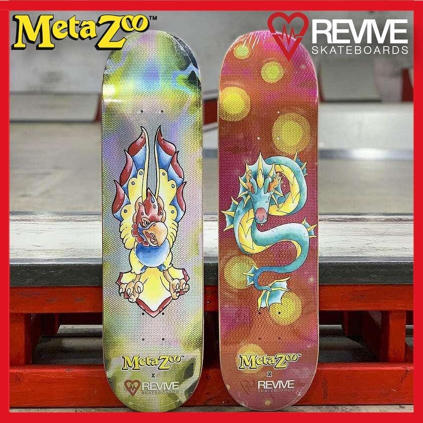 Revive skateboards zoo meta collection decks available