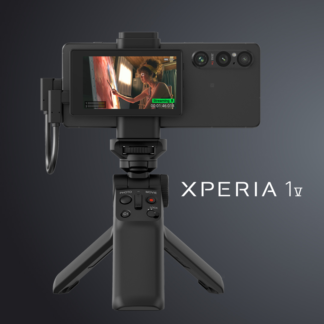 Buy the Xperia 1 V now & you will get the XQZ-IV01 Xperia External