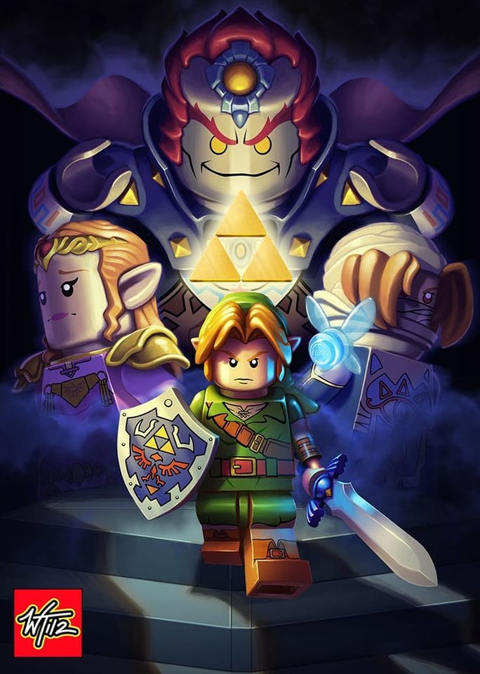 Legend of Zelda Ocarina of Time jigsaw puzzle review