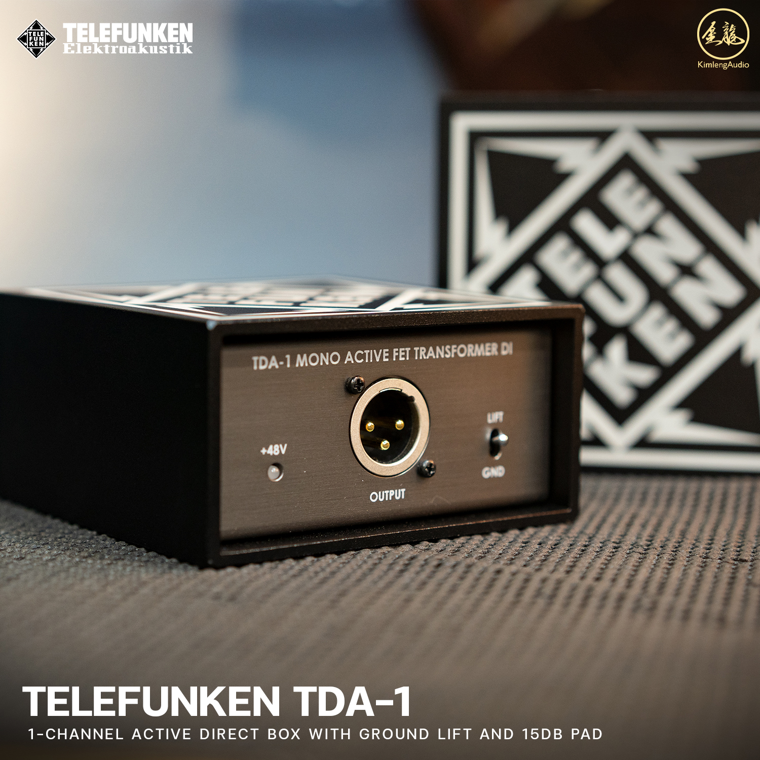 Kimleng Audio - 🎸 บันทึกเสียง D.I. ด้วย 