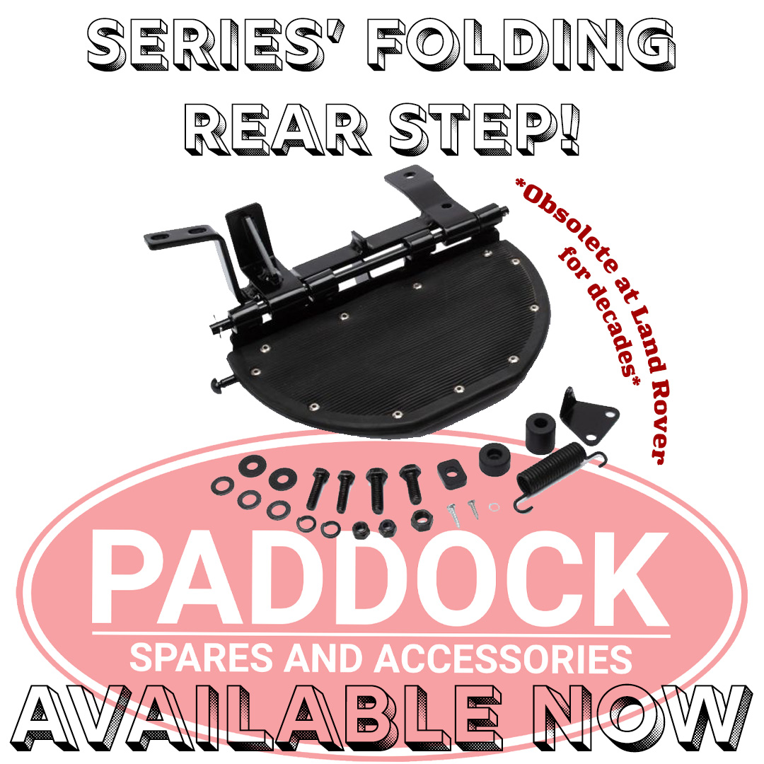 Paddock Spares - The long awaited Series Folding Rear...