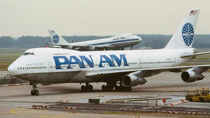 Frankfurt am Main Germany - November 1, 1991 Pan American World