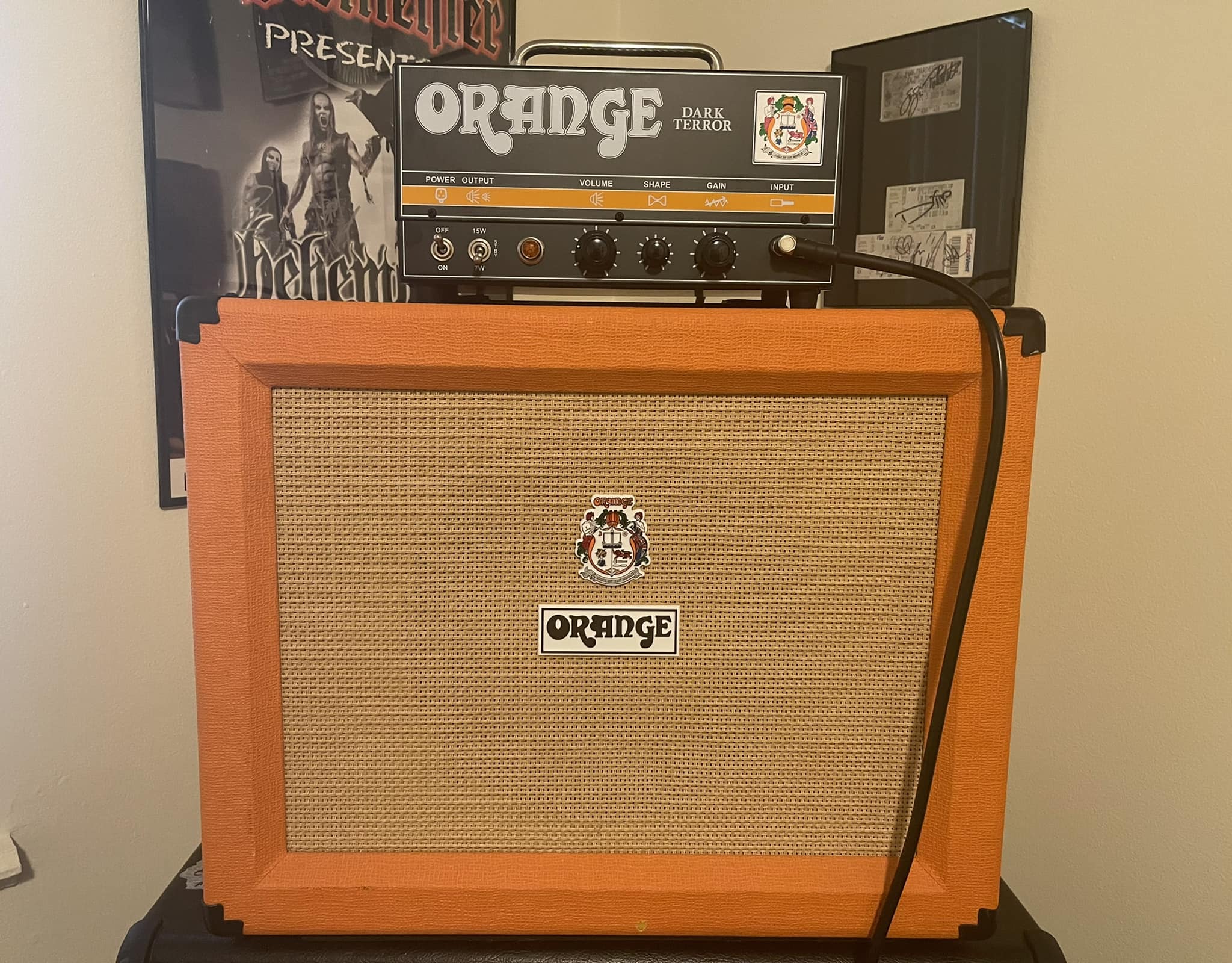New Orange amp combo with PPC112 and Dark Terror