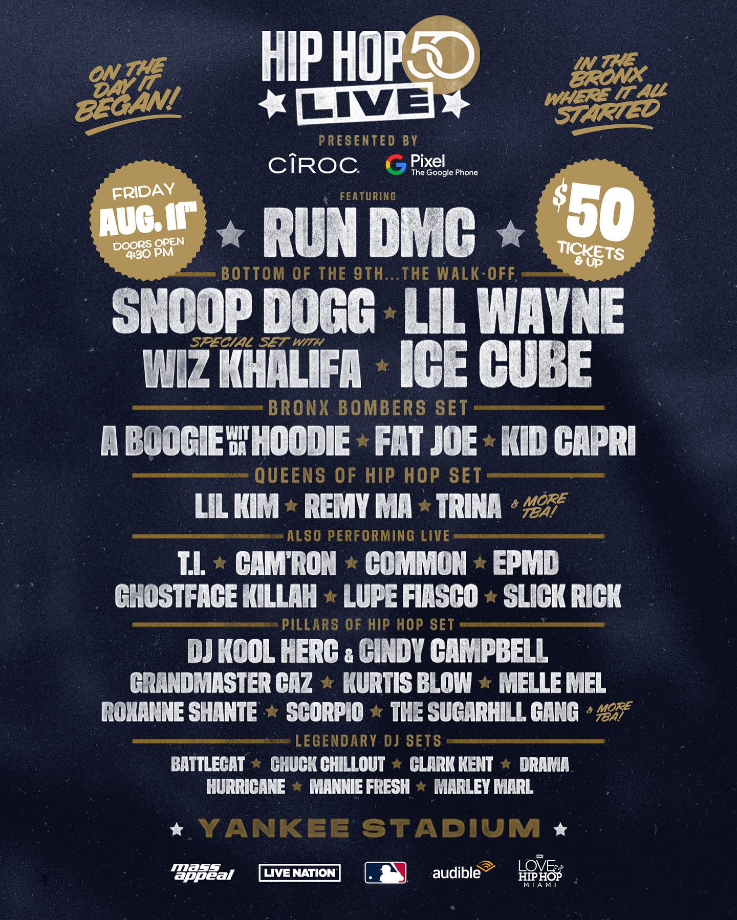 it's go time! 🚨🍷 Hip Hop legend Kool G Rap is hitting the stage