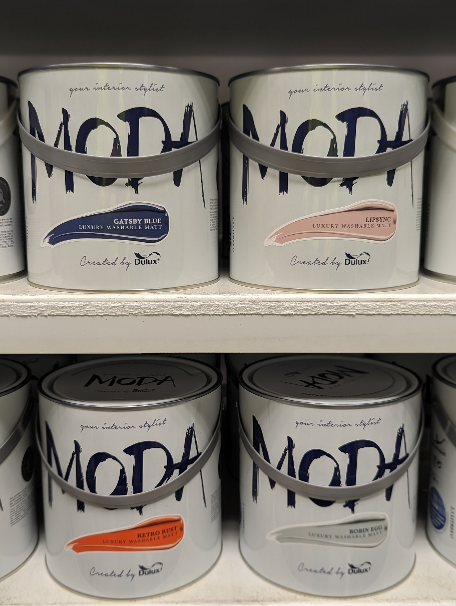 Full Range of Dulux Moda... - McCoskers Wallpaper & Paints | Facebook