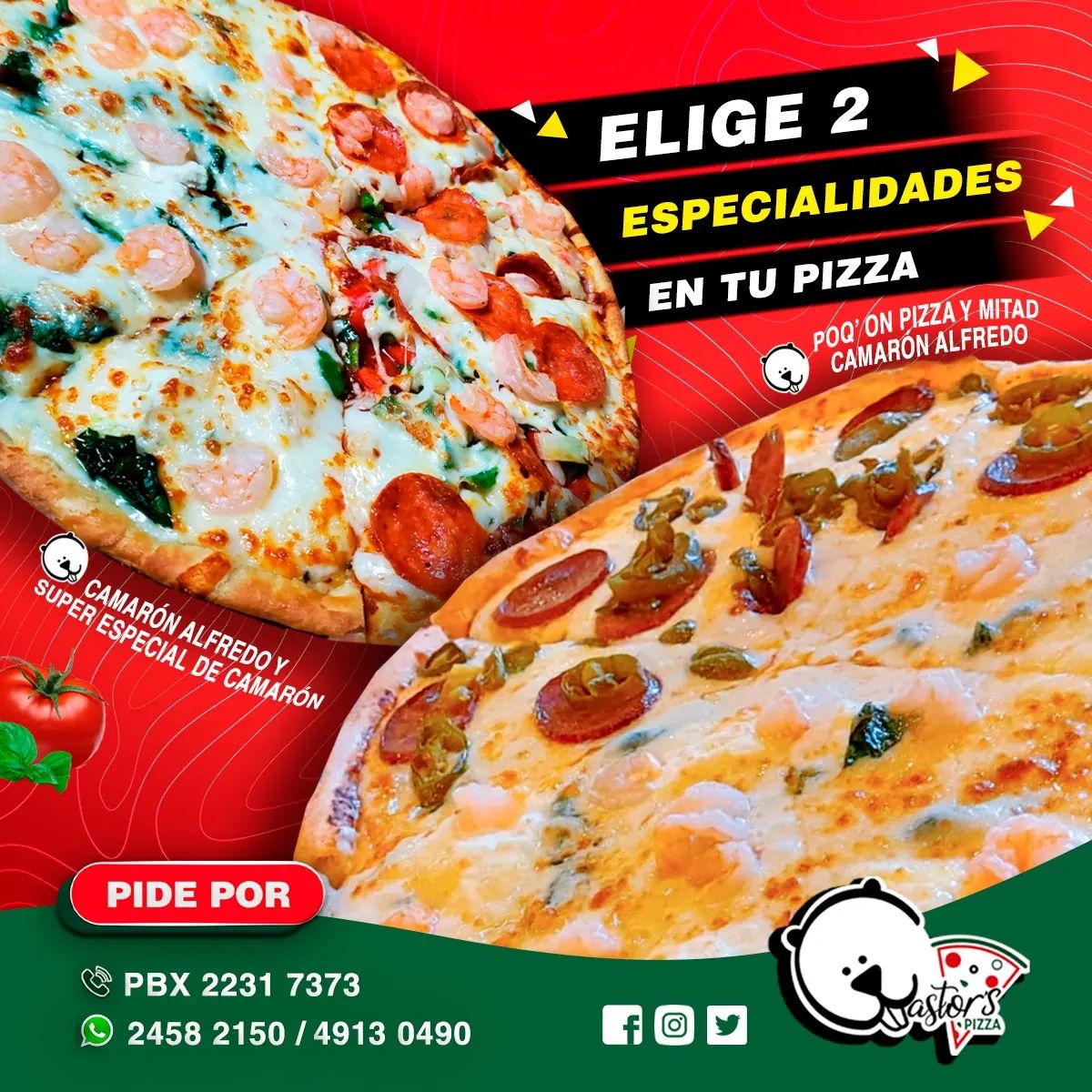 ¿ Sabías que en Castor's Pizza puedes... - Castor's Pizza GT | Facebook