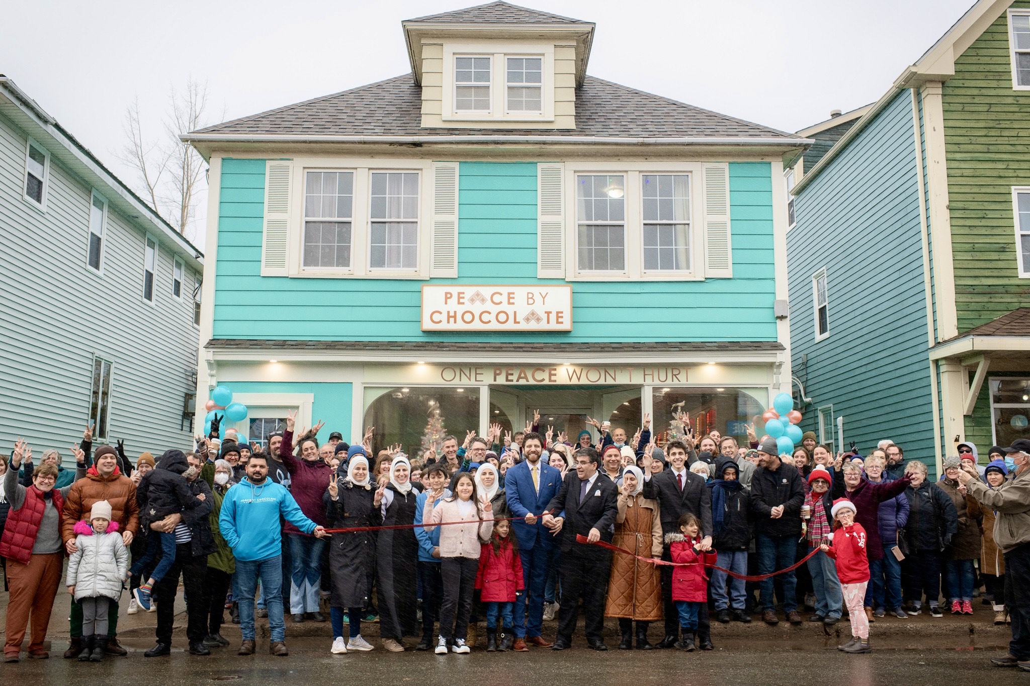 Peace - One year ago today was the Grand Opening and ribbon cutting of ...