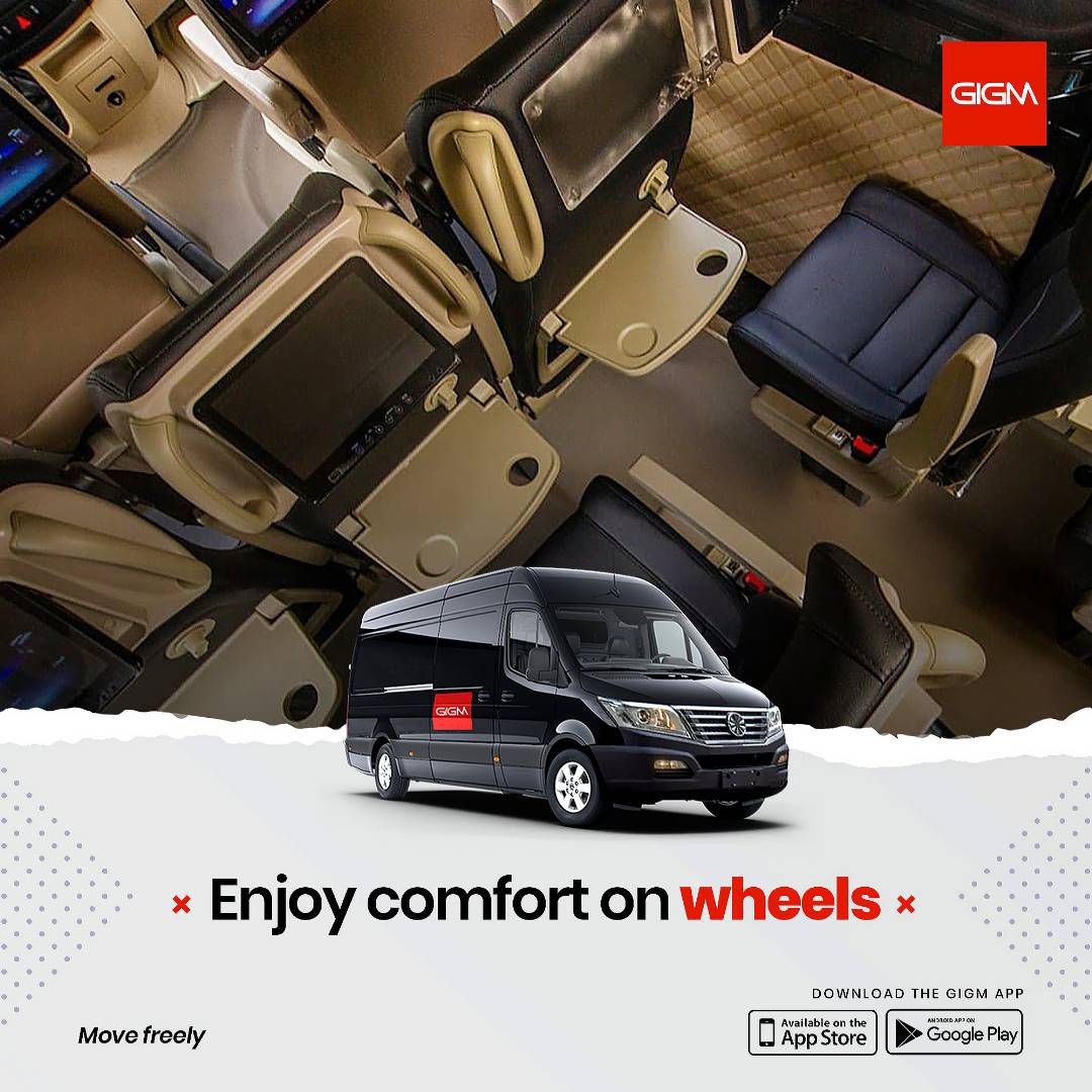 GIG - Travel in style and comfort with GIGM! Our luxurious buses are ...