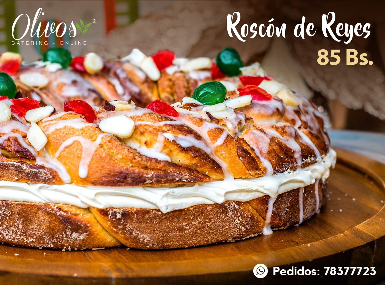 Olivos - ¡Celebra la magia de la Navidad con nuestro exquisito Roscón ...