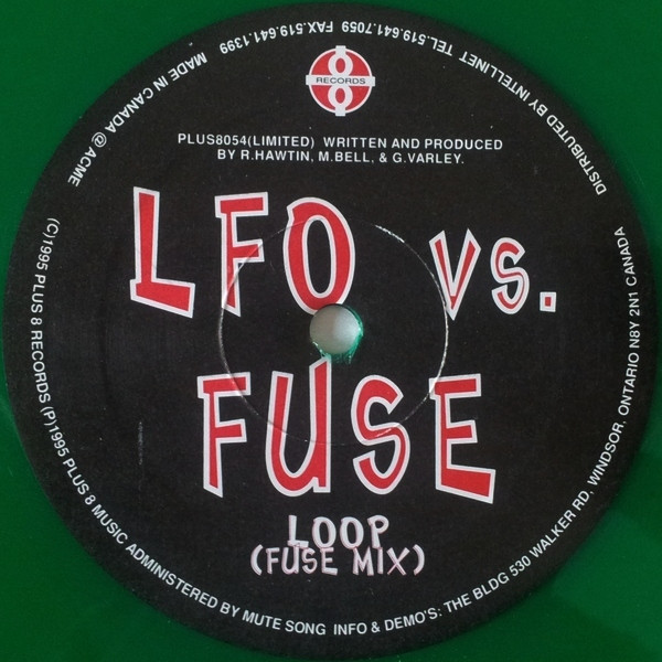 Some of my favorite Warp Records. Nothing beats LFO - LFO