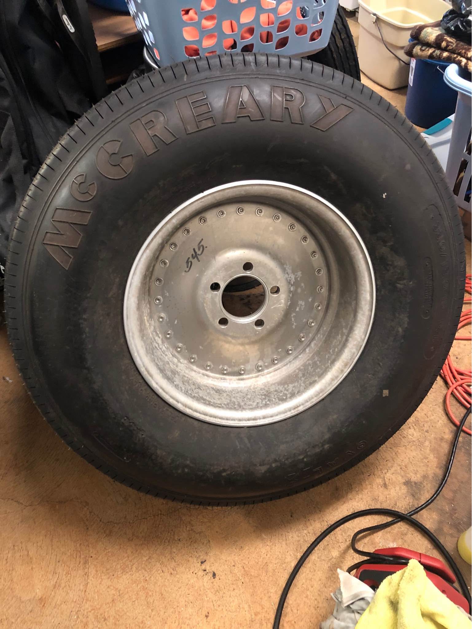 Centerline rims, 15”x 3 1/2”front early ford &15” x 12” rear ford 9 ...
