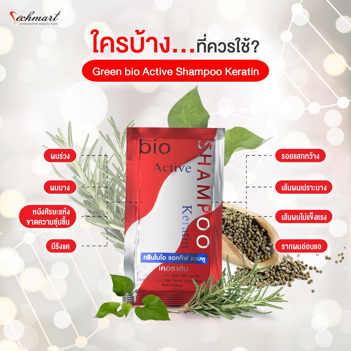 Vechmart - ใครบ้าง...ที่ควรใช้ Green bio Active Shampoo...