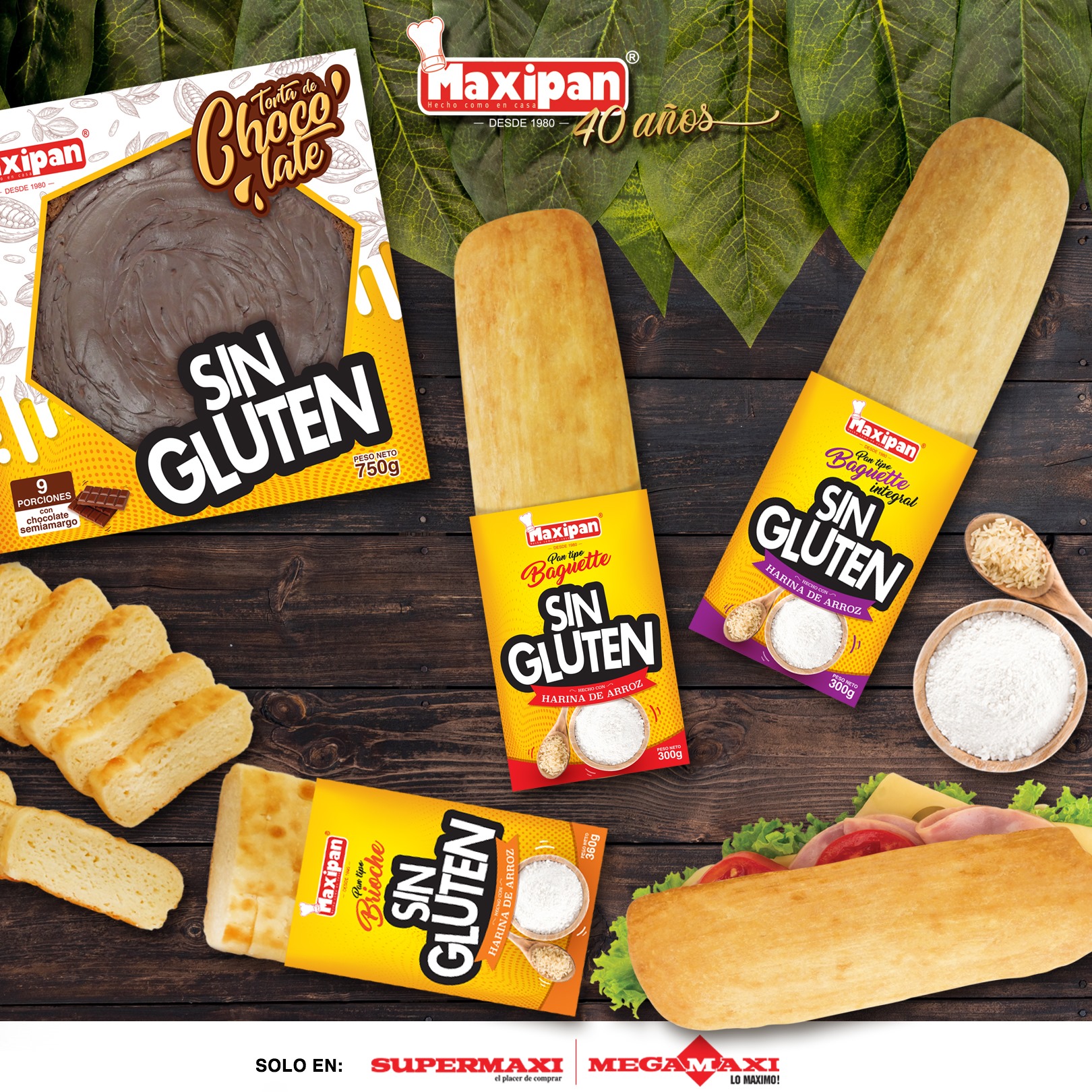 Maxipan - Si el gluten era un problema, sonríe 😀 y date un... | Facebook