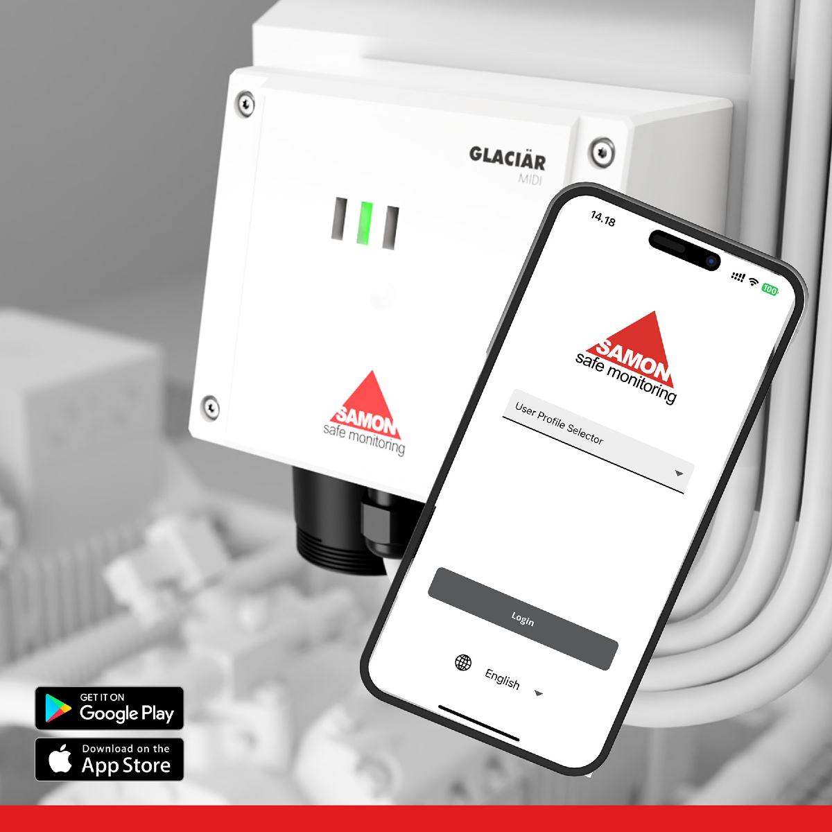 SAMON - Built for the Future: GLACIÄR MIDI Refrigerant Gas Detector ...