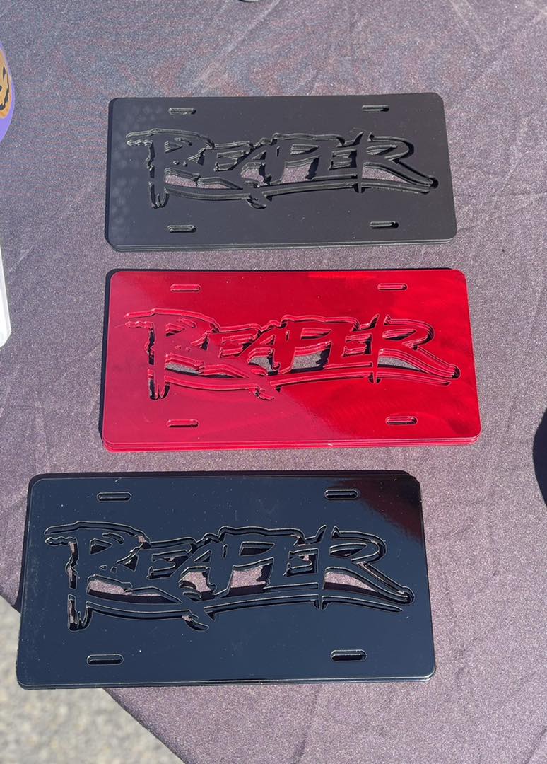 Reaper - License Plates Now Available!! https://www ...